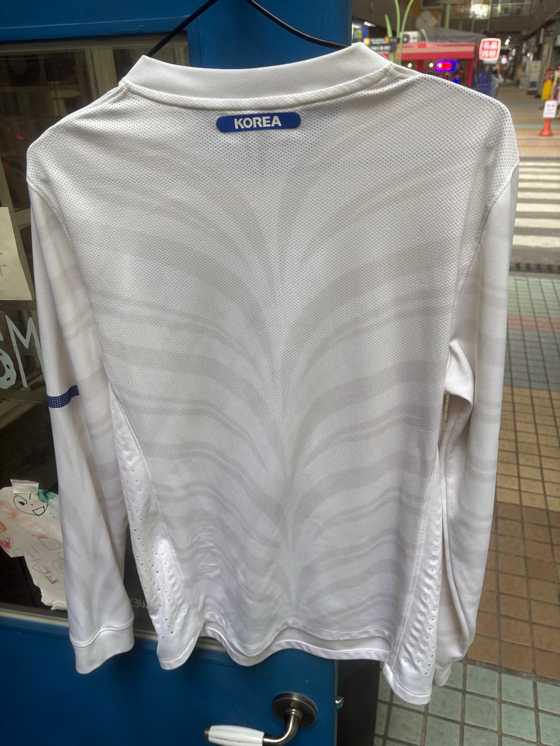 10-12 대한민국 국대 지급용 긴팔 어웨이 유니폼 상품이미지2