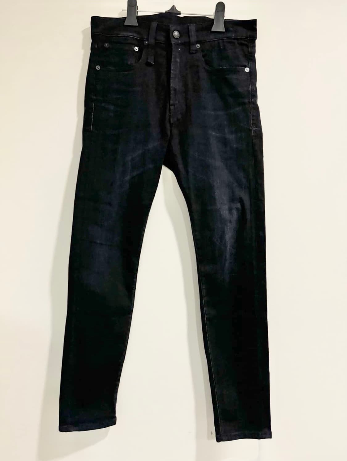 R13 블랙 데님 상품이미지1