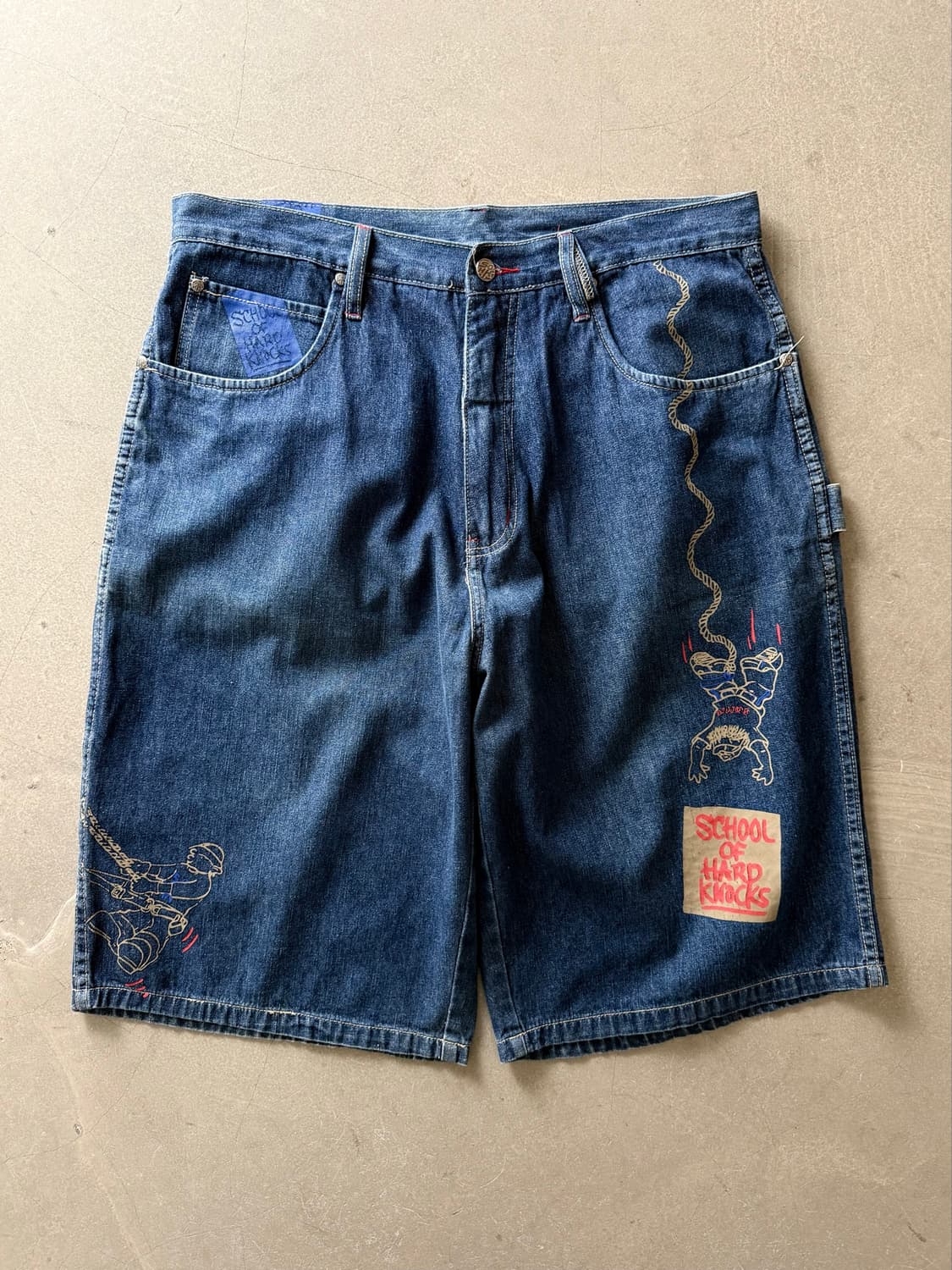 School of Hard Knocks Denim Shorts  상품이미지1
