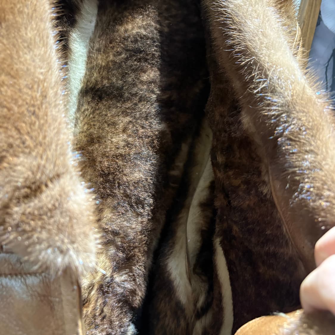 빈티지 양가죽 카라 퍼 자켓 상품이미지5