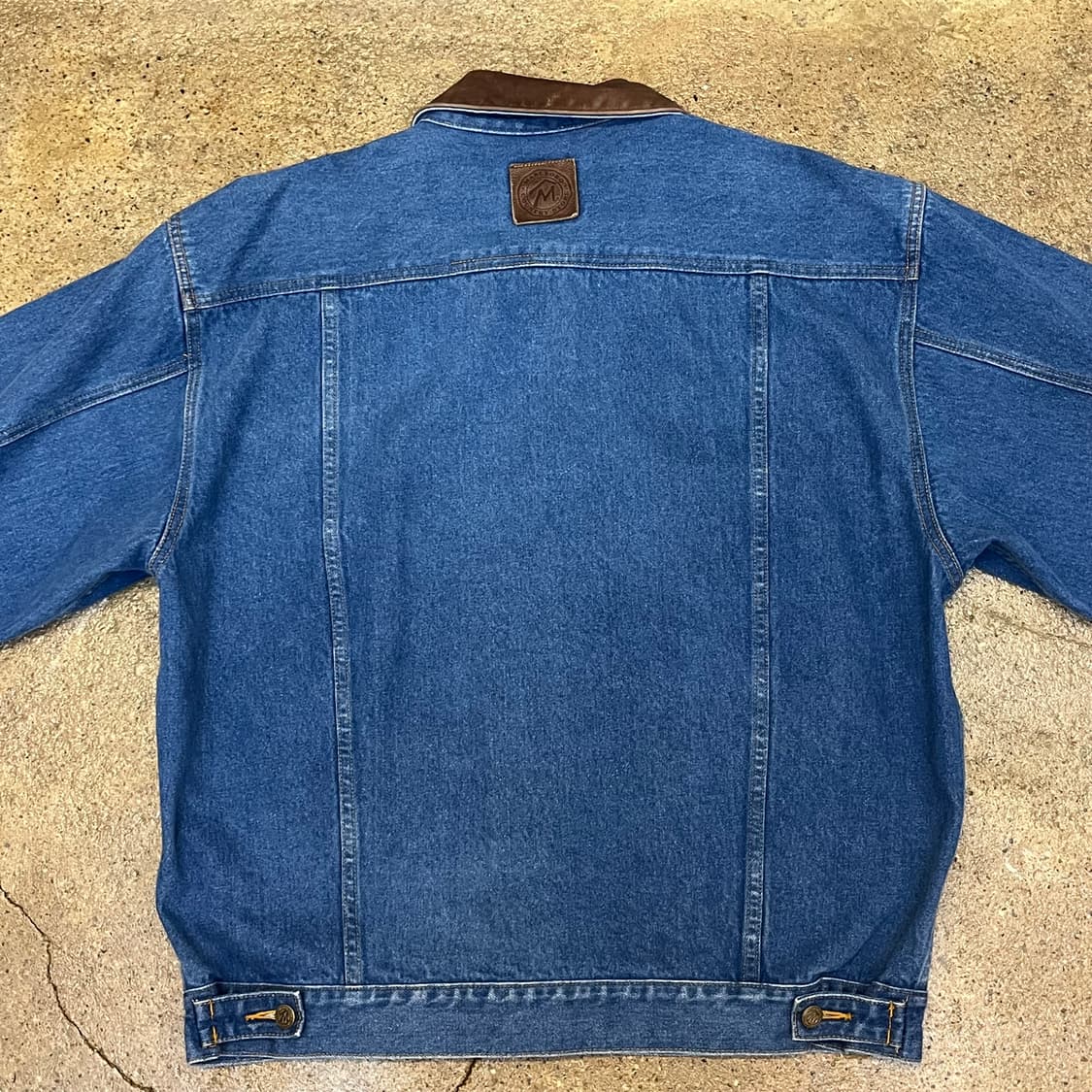 레어 90s USA 말보로 청자켓 데님자켓 상품이미지5