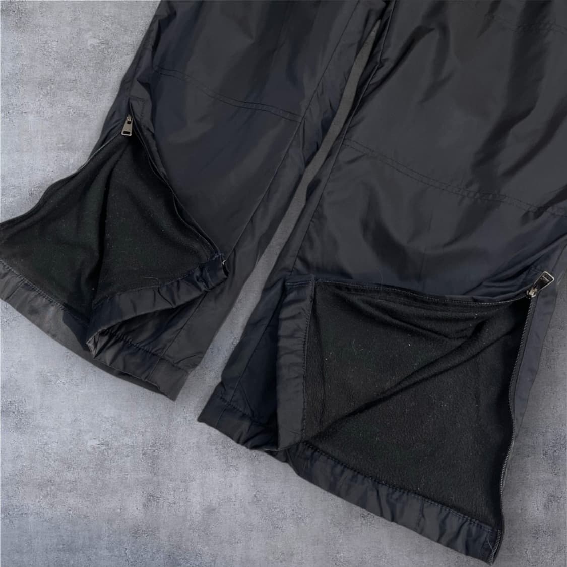 리복 Reebok 블랙 기모 나일론 트랙팬츠 95 상품이미지6