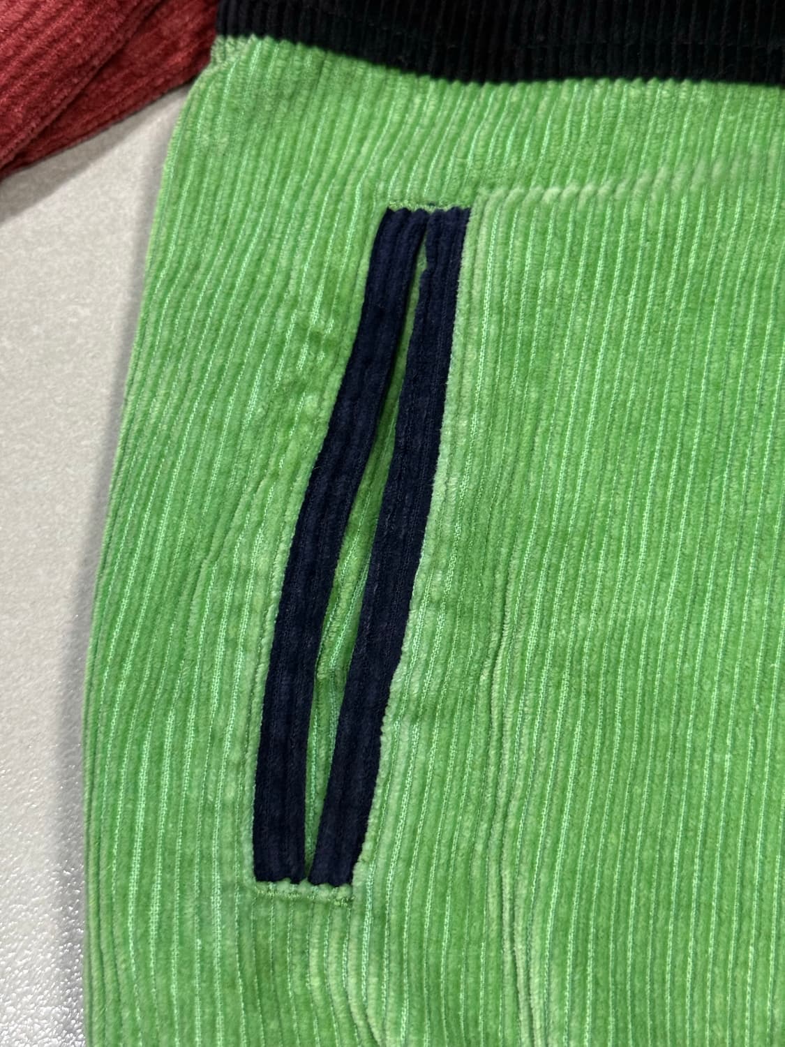 2021 브레인데드 멀티 칼러 코듀로이 스타디움 바시티 봄버 자켓 상품이미지6