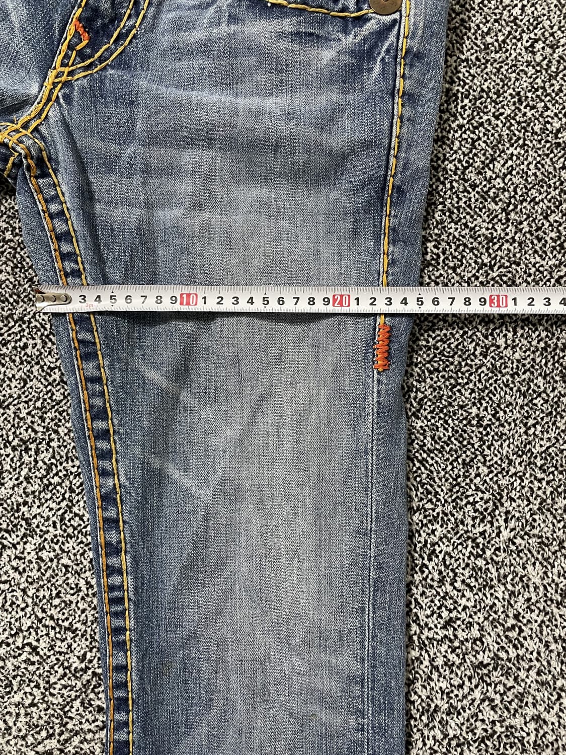 빈티지9. 트루릴리전 빌리 슈퍼 T 부츠컷 진 청바지 데님 팬츠 Y2K 상품이미지5