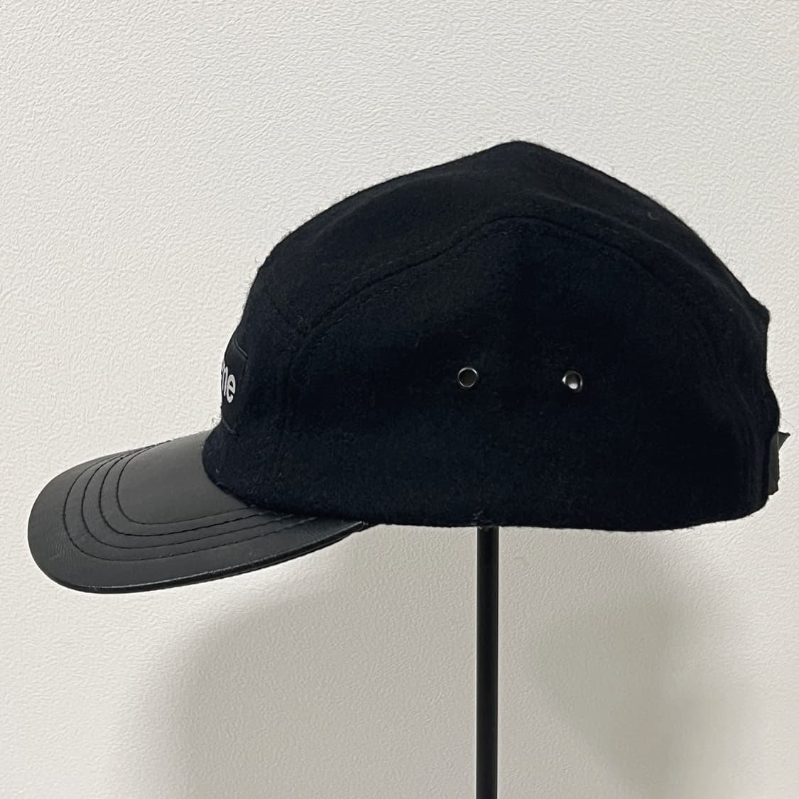 슈프림 2007 울 레더 바이저 캠프캡 상품이미지4