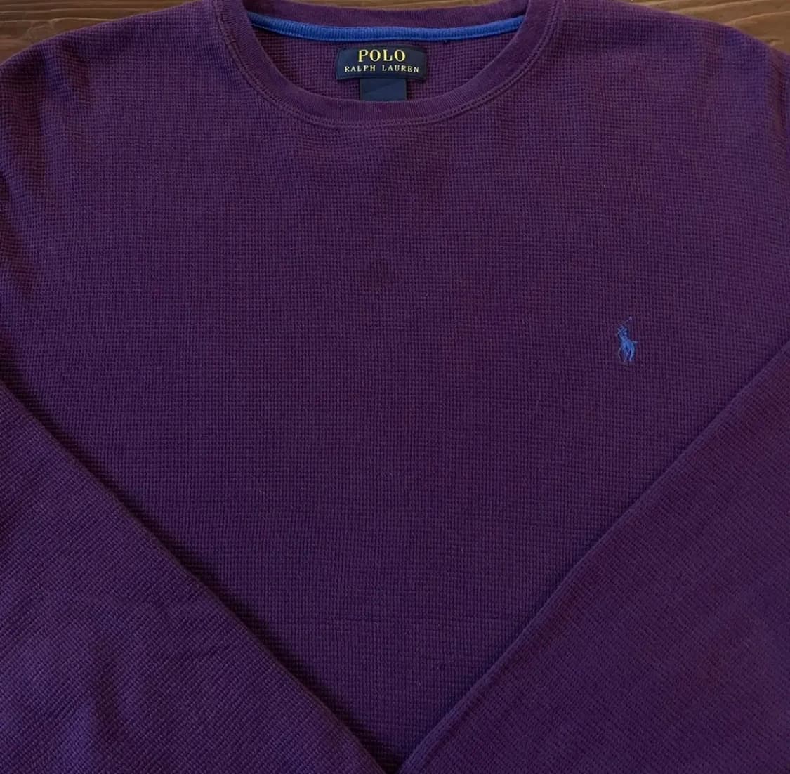 폴로 와플티 롱슬리브 상품이미지1