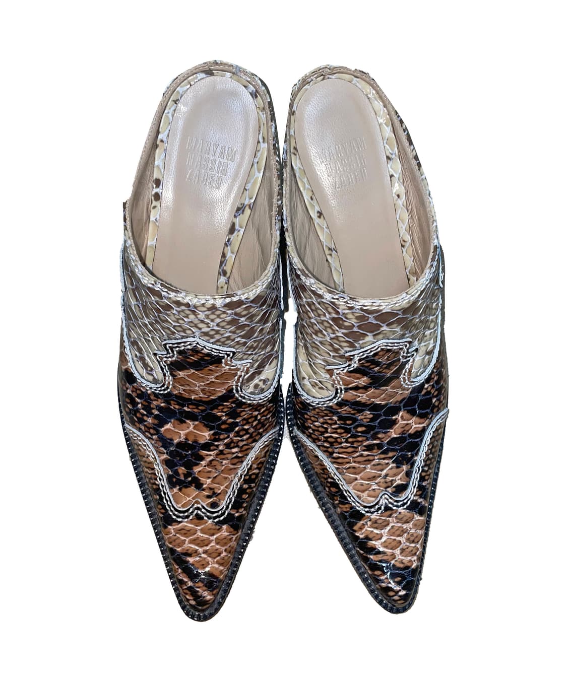 Maryam Nassir Zadeh - Phyton Mule 상품이미지1