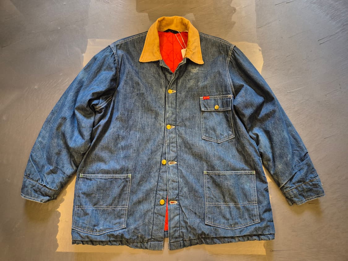 80s BIG SMITH 데님 초어 자켓 상품이미지1