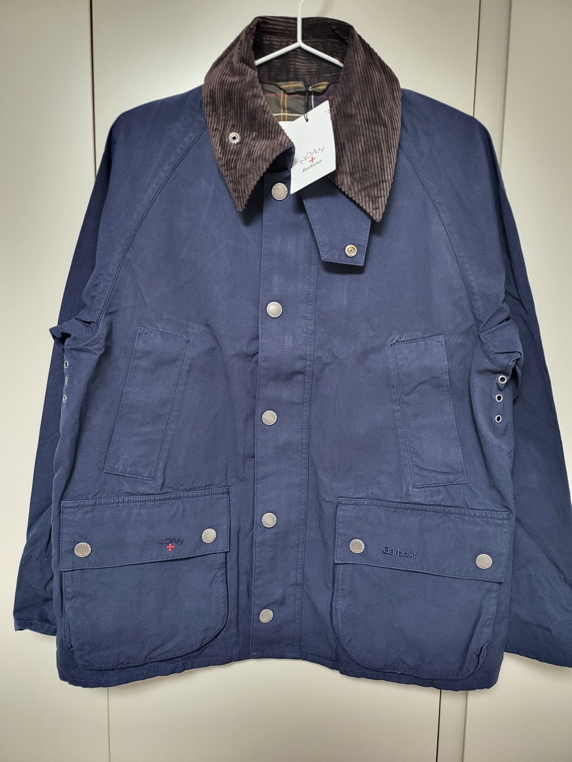 바버 x 노아 뽀빠이 비데일 논왁스 자켓(S사이즈) 새상품 상품이미지1