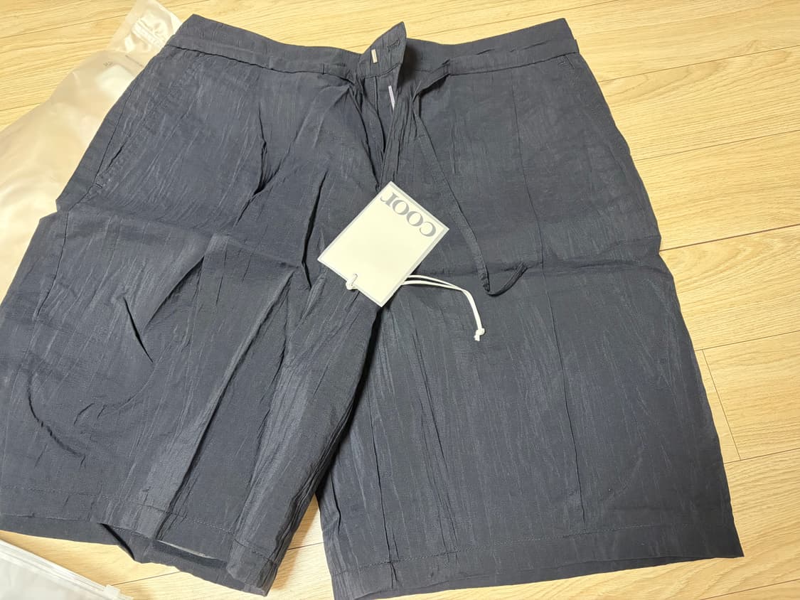 쿠어 플리츠 스트링 쇼츠 S사이즈 상품이미지3