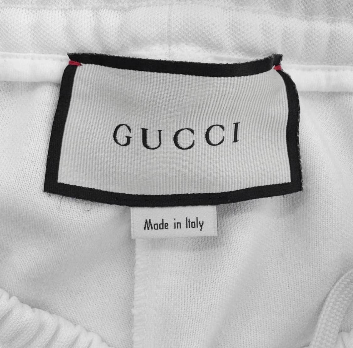 [S] 구찌 여성 체리 자수 테크니컬 트랙 트레이닝 조거 팬츠 화이트 상품이미지8