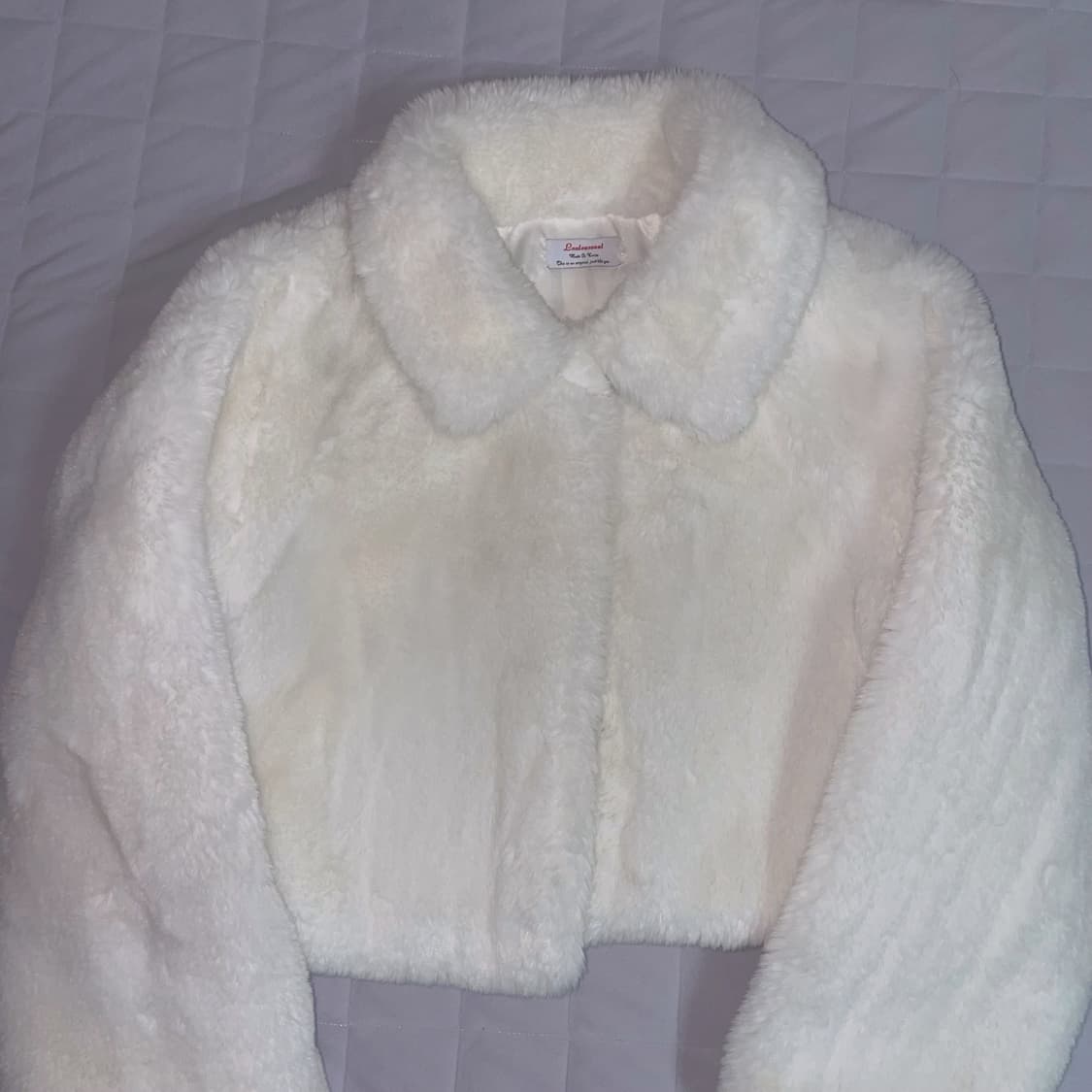 루루서울 푸딩 퍼자켓 (실사 첨부) 상품이미지6