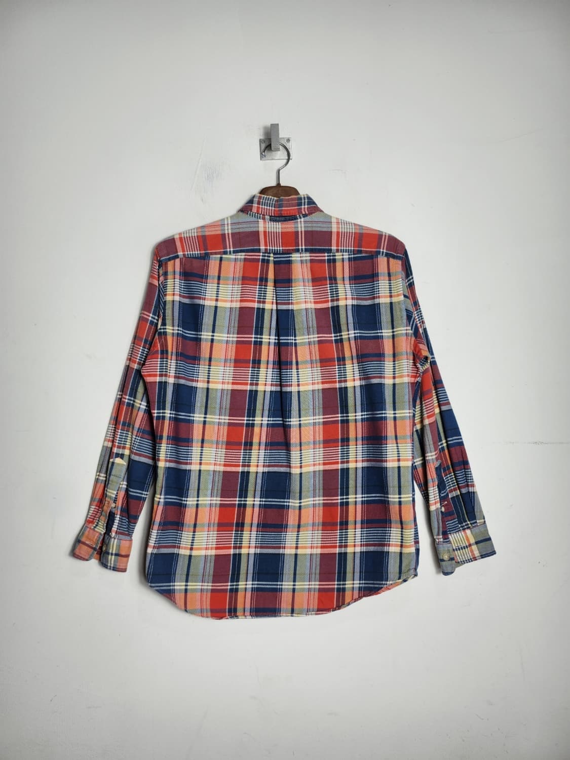 M 폴로 랄프로렌 멀티컬러 커스텀핏 체크셔츠 상품이미지5