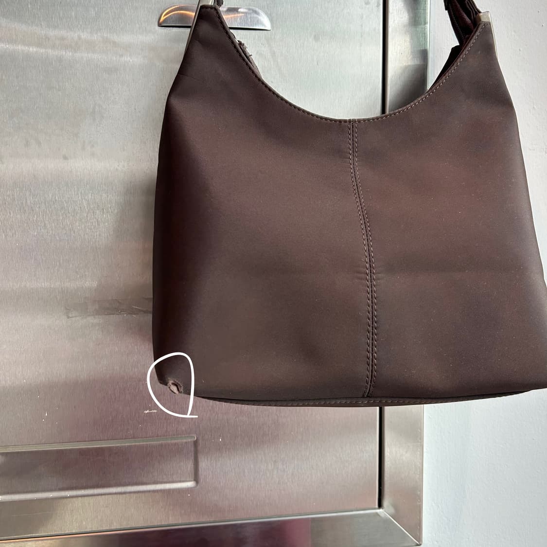 빈티지 딥브라운 숄더백 상품이미지2