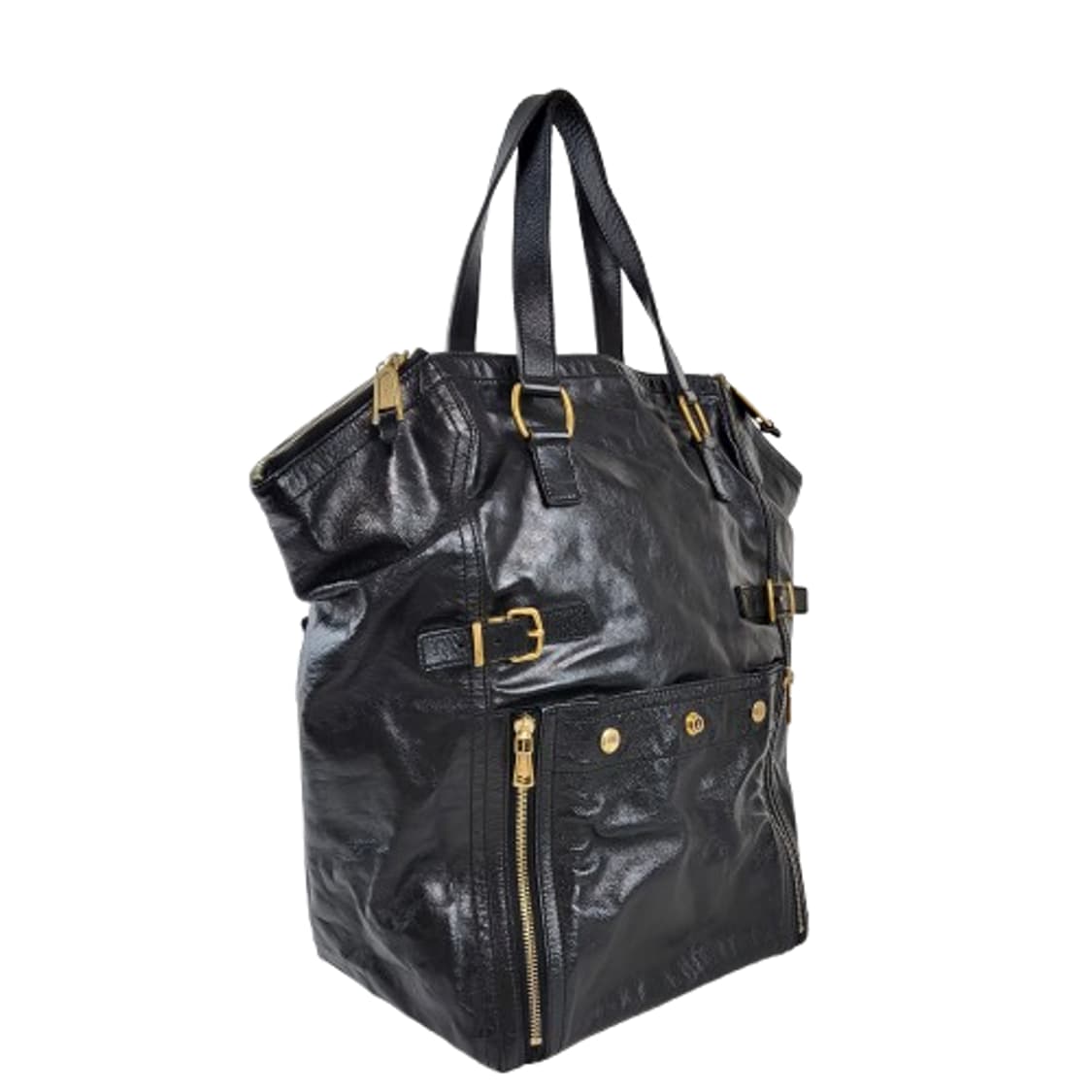 정품 생로랑(입생로랑) 페이던트가죽 다운타운 백 상품이미지2