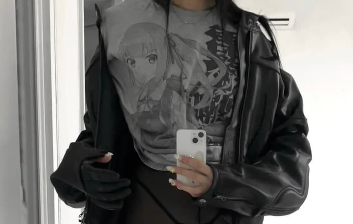 604service 레더 자켓  상품이미지2