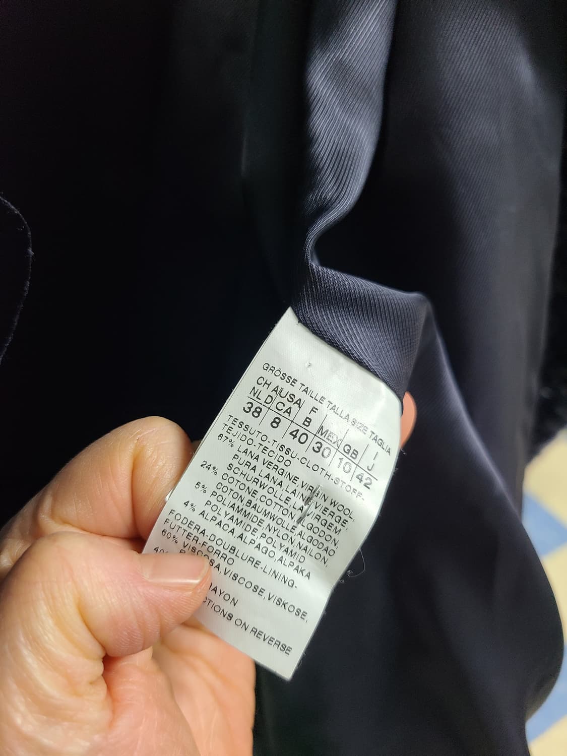 스포츠막스 막스마라 트위드 코트 자켓 상품이미지5