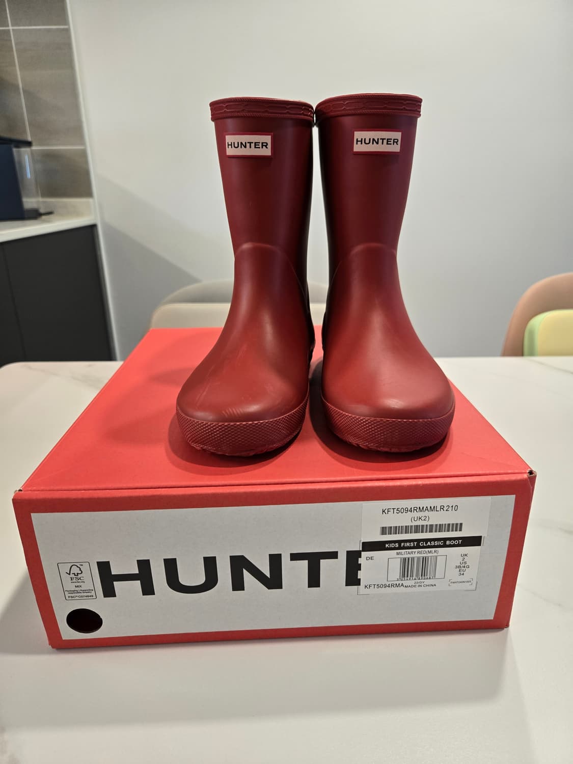 헌터키즈레인부츠(uk2)210 상품이미지1