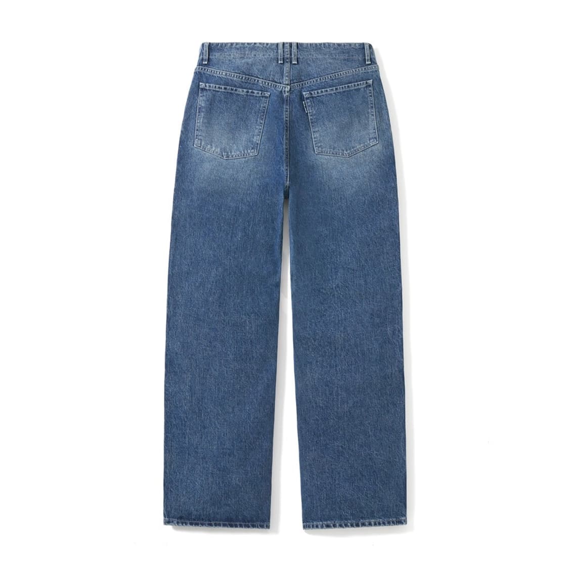 포터리 원워시드 와이드 데님 팬츠(미드블루)- 4 사이즈 상품이미지2