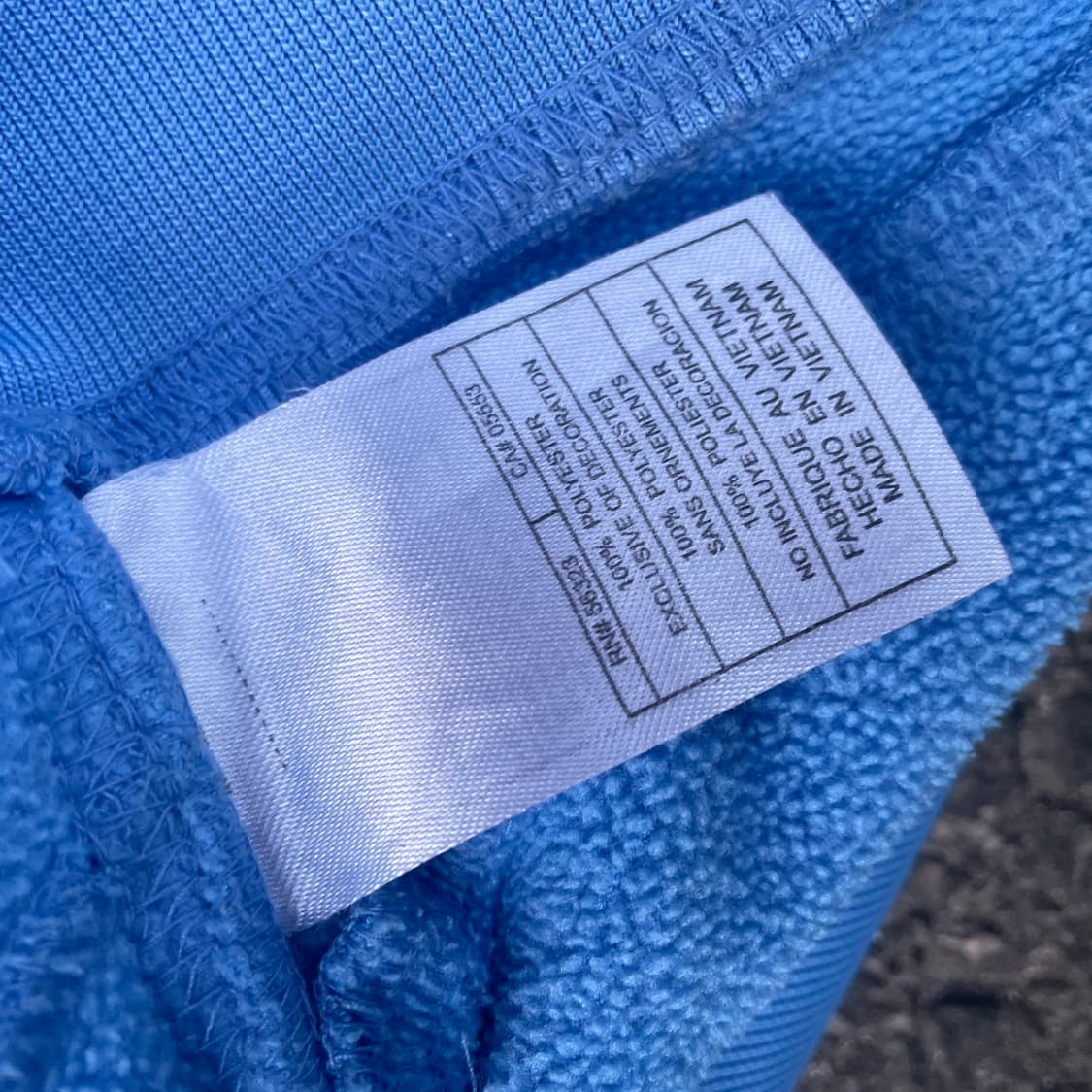 00s 나이키 노스캐롤라이나 스카이블루 후드 집업 올드스쿨 져지 M 상품이미지6