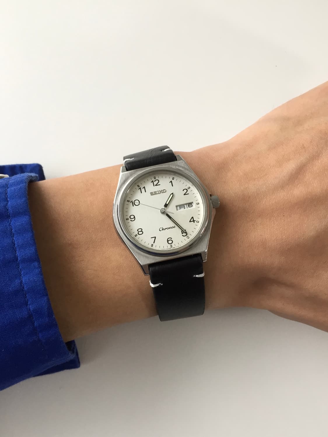 80s seiko chronos arabic index quatz 상품이미지1