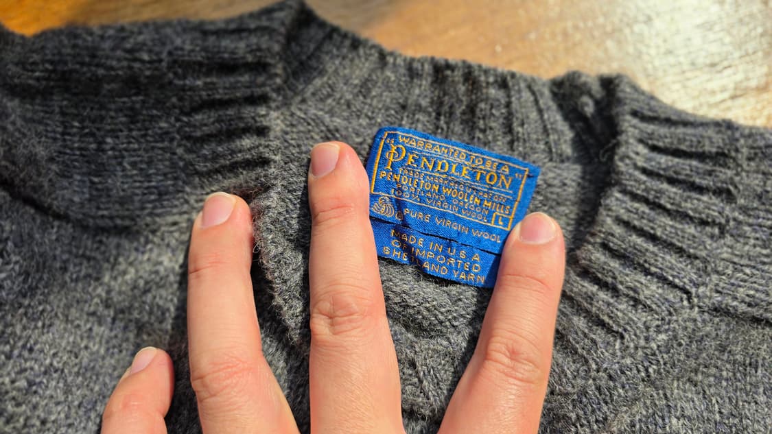 PENDLETON 펜들턴 셔틀랜드울 MADE IN USA  상품이미지3