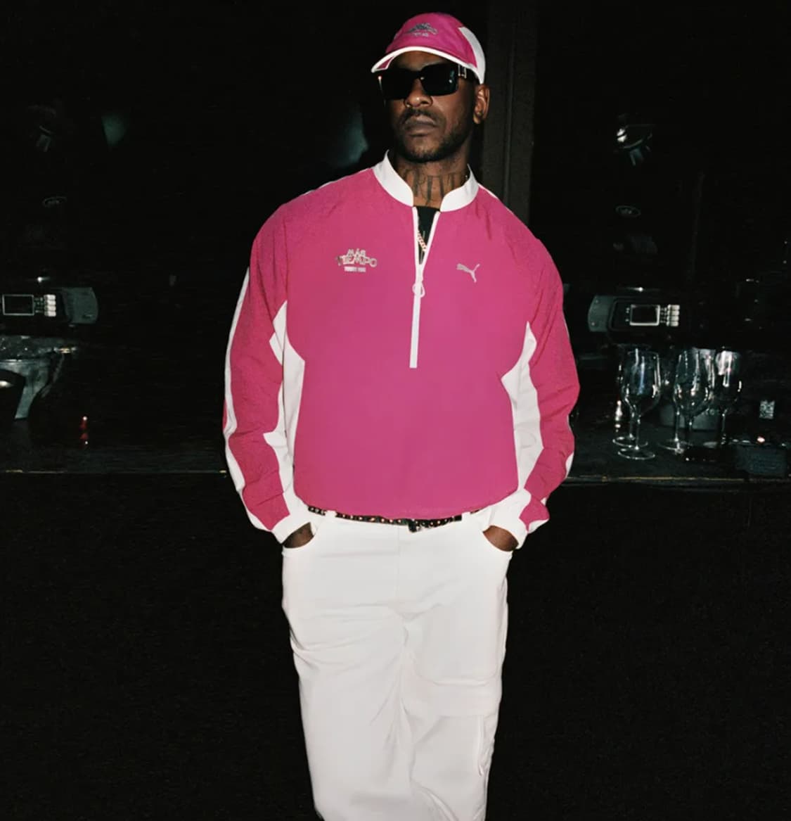 새제품) 푸마 X 마스티엠포 메쉬 볼캡 런닝 런닝캡 등산 모자 공용 상품이미지2