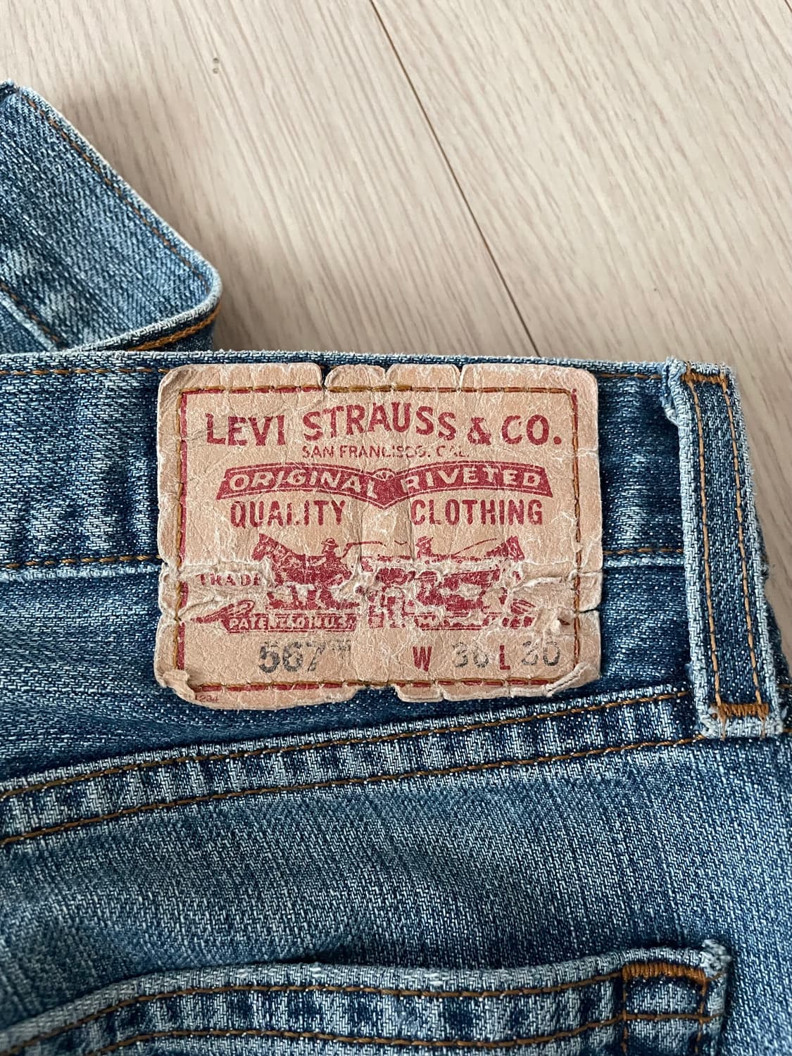 리바이스 루즈 부츠컷 567 (38) 상품이미지5