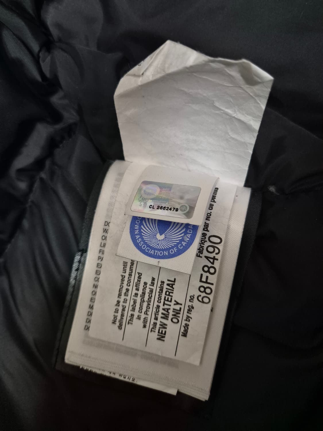 (정품) 캐나다구스 프리스타일 패딩조끼 S사이즈 (명품 남자 베스트 자켓 상품이미지3