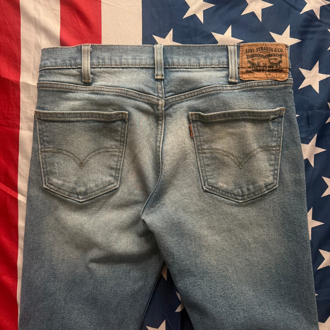 [32]Levi's 리바이스 511 오렌지탭 데님 팬츠 -9 상품이미지8