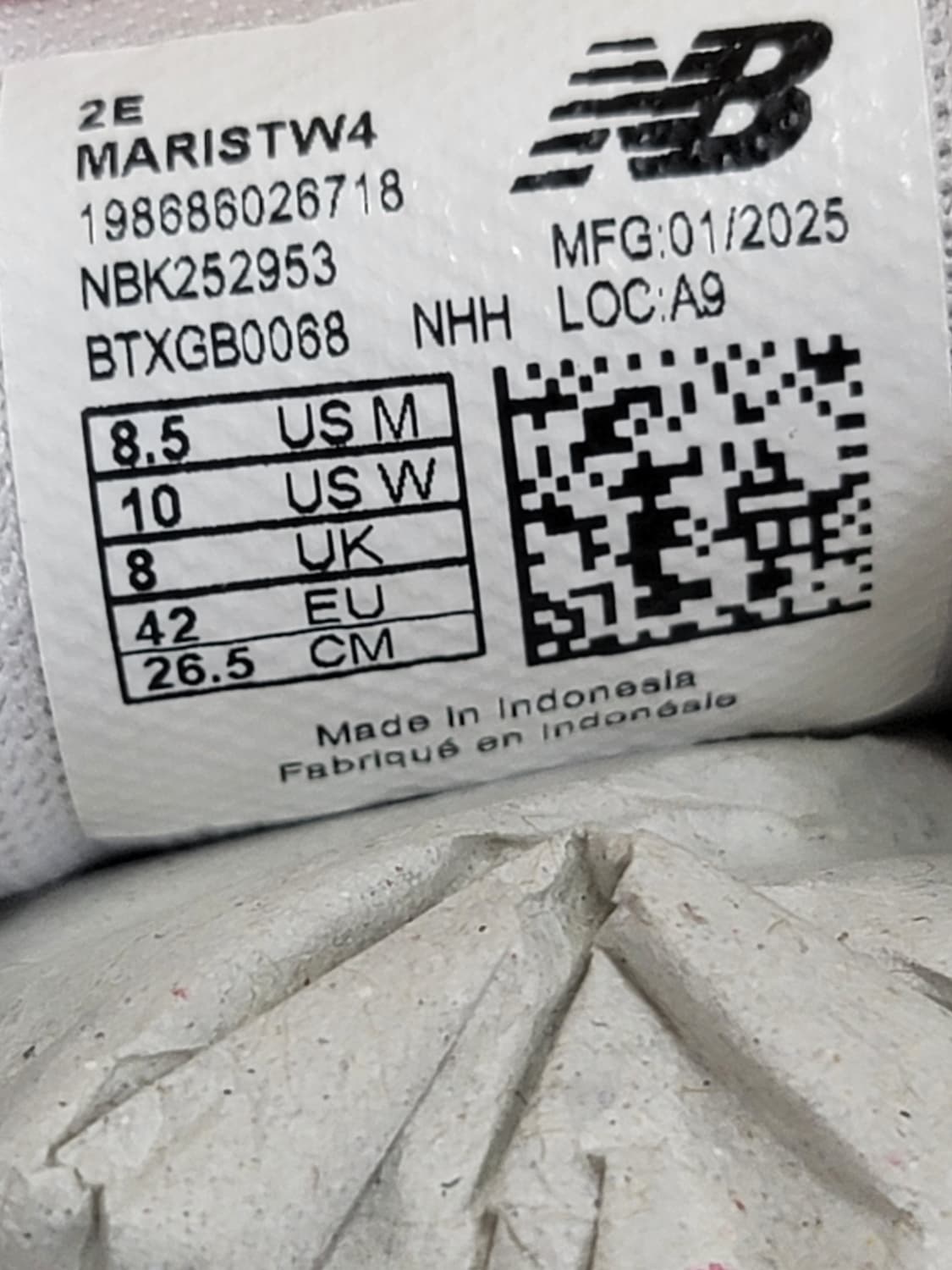 (265)뉴발란스 프레쉬 폼 아리시 럭스 v4 화이트-2E 와이드[대전] 상품이미지9