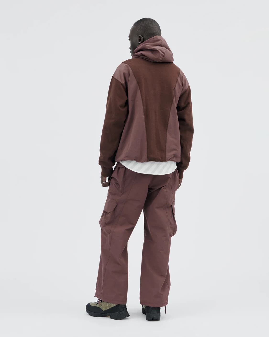 HGBB STUDIO Glacier Hoodie M 글래시어 후디 브릭 상품이미지2