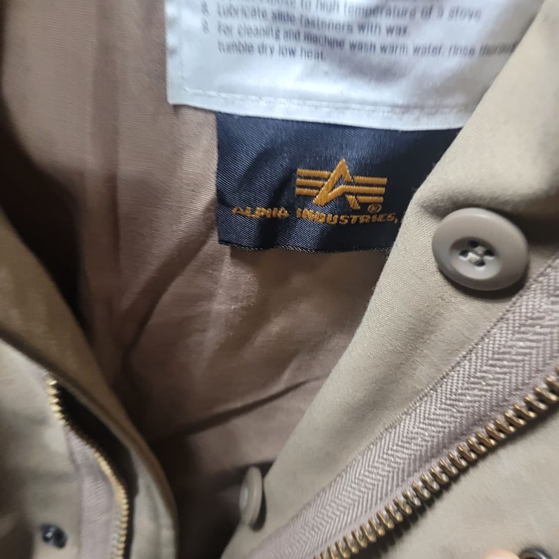 미 알파인더스트리 m65 야상 상품이미지6