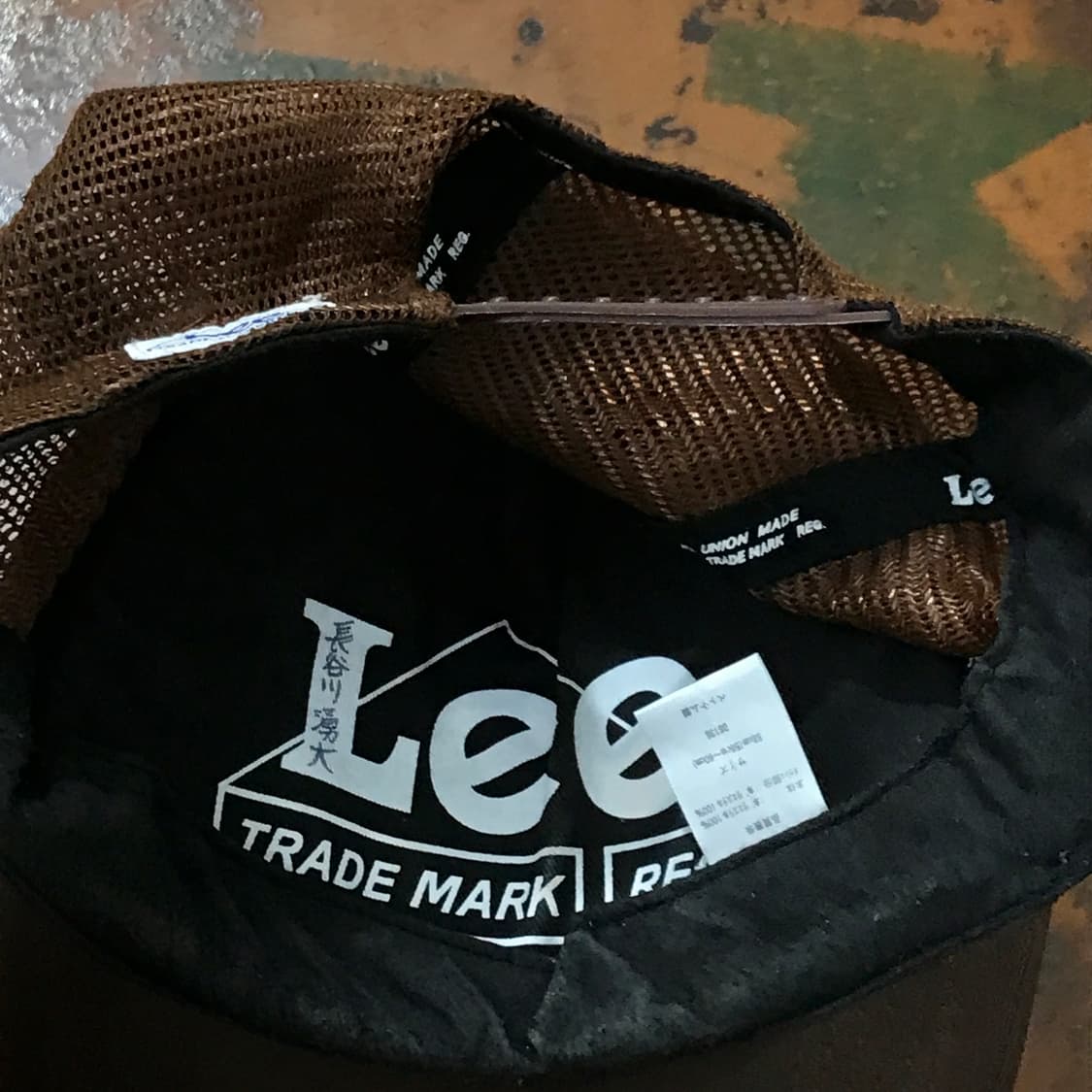 Lee 리 브라운 웨스턴 스냅백 트러커캡 볼캡 모자 남녀공용 상품이미지4