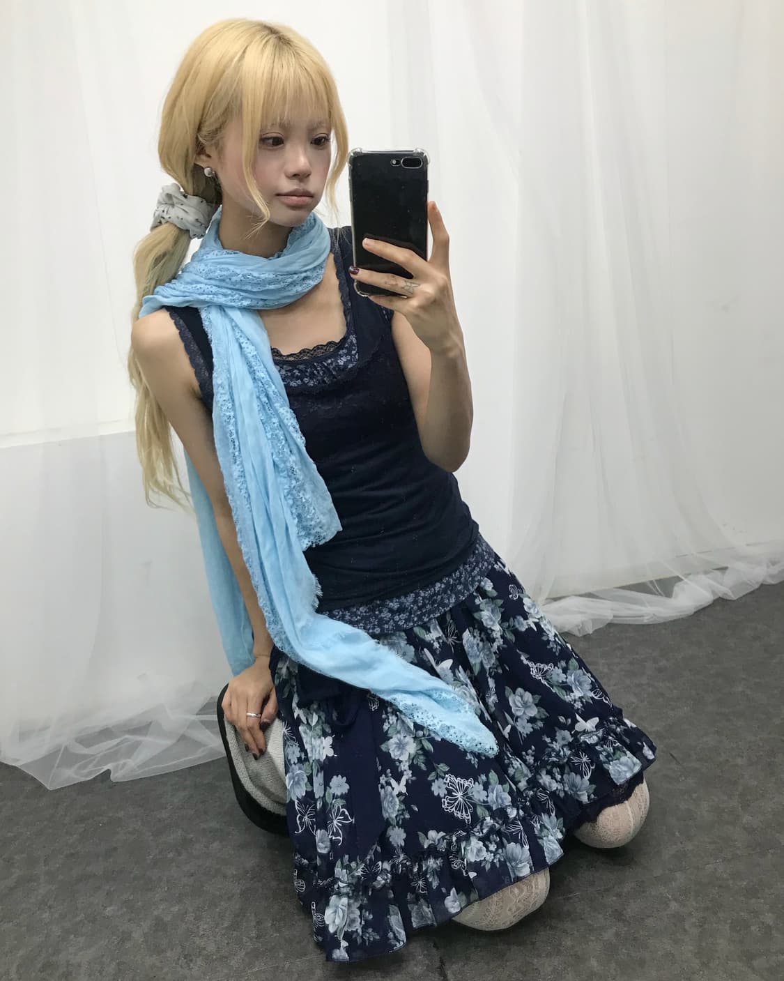 ✿ 블루 플라워 페어리 코디 set ✿ 상품이미지2