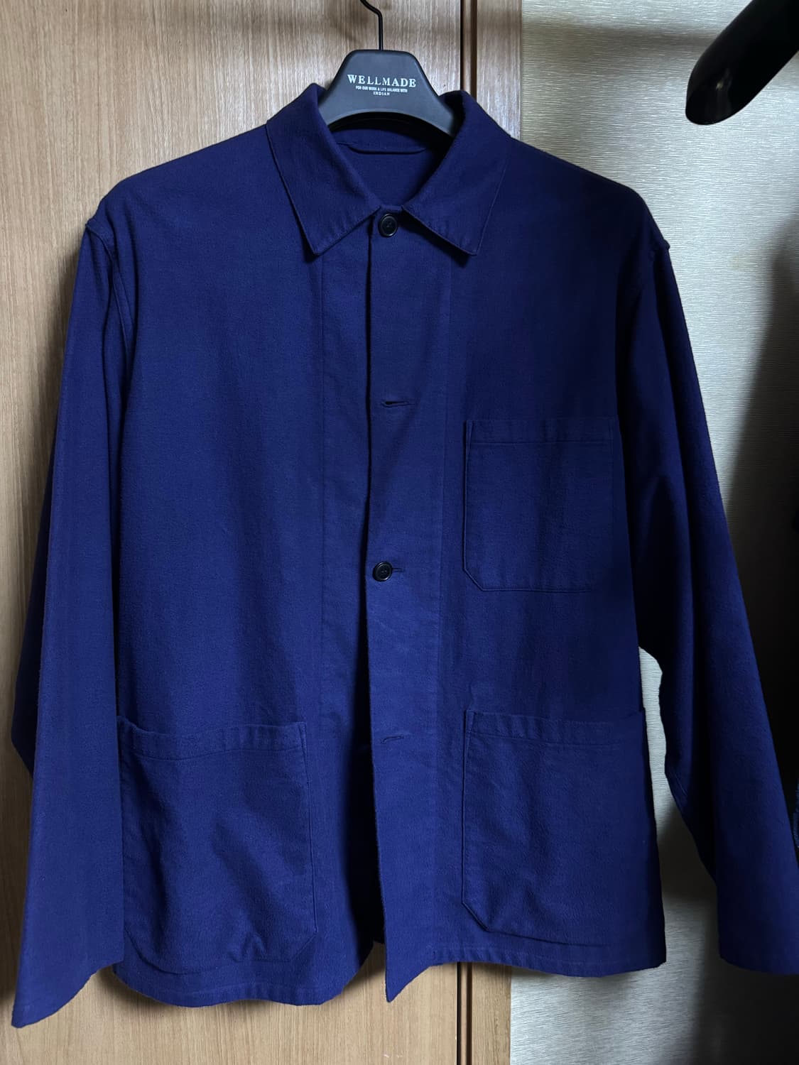 코모리 22AW 코튼넬 워크자켓 상품이미지4