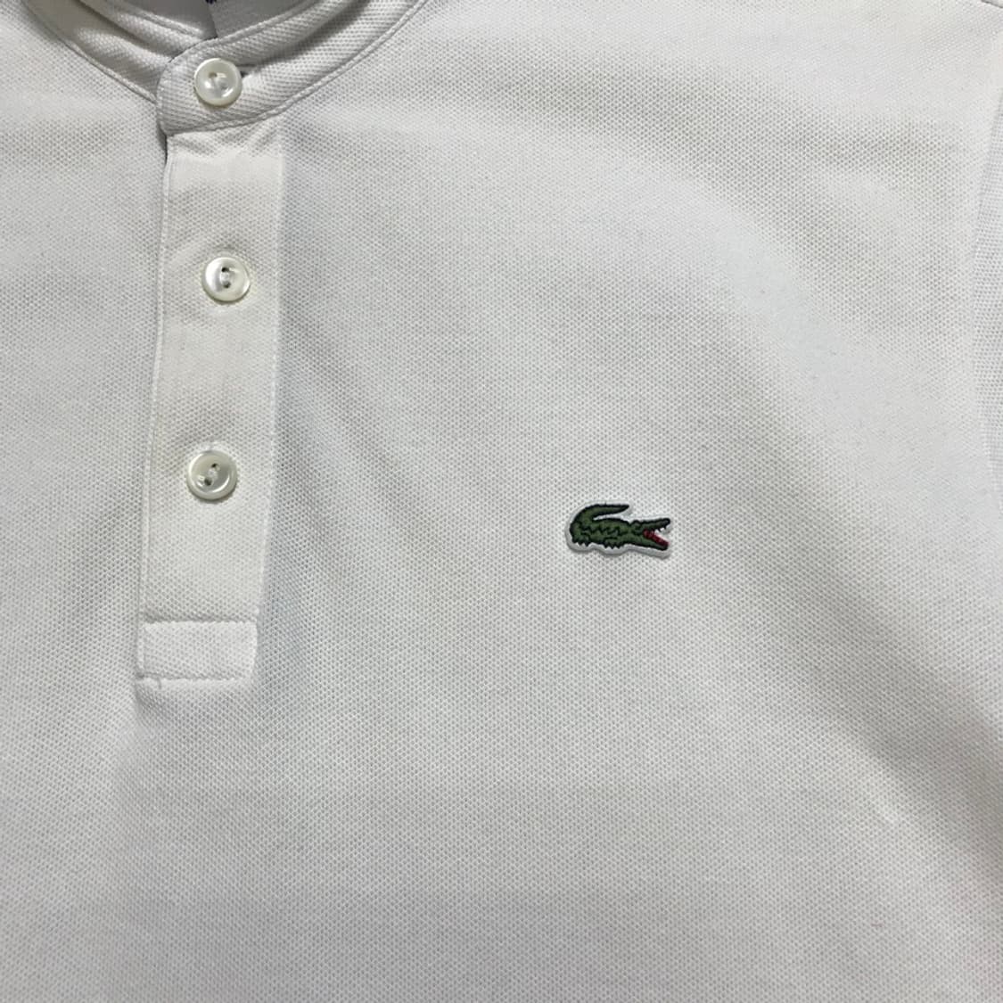 [[4, A급] 라코스테(LACOSTE) 헨리넥 반팔티셔츠@585 상품이미지3