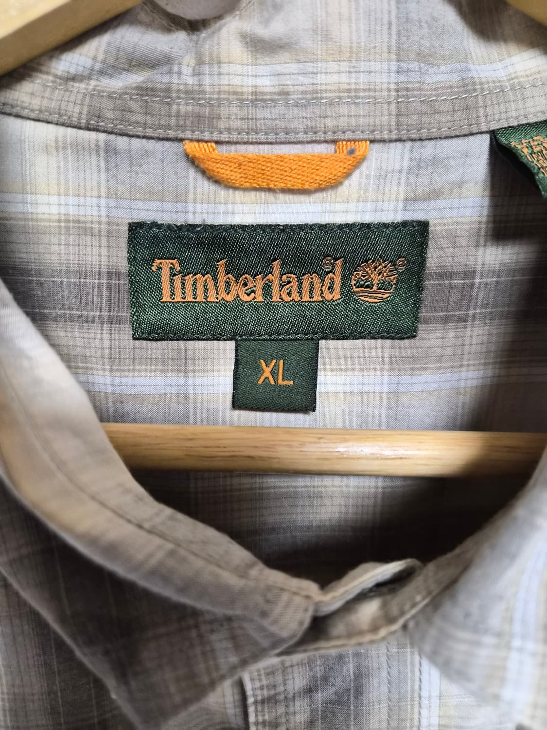 팀버랜드Timberland 코튼 체크 셔츠 XL - S389 상품이미지4