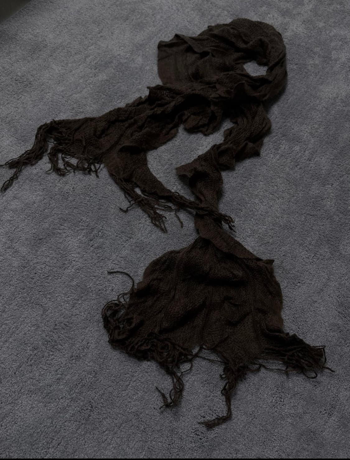 Vintage V-kei,punk grunge slim muffler 상품이미지1