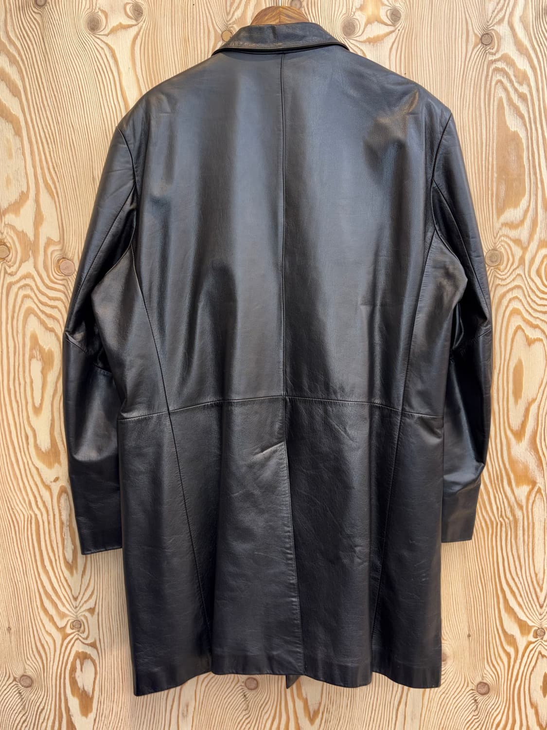 지안니 아르미 롱 레더 자켓 상품이미지3