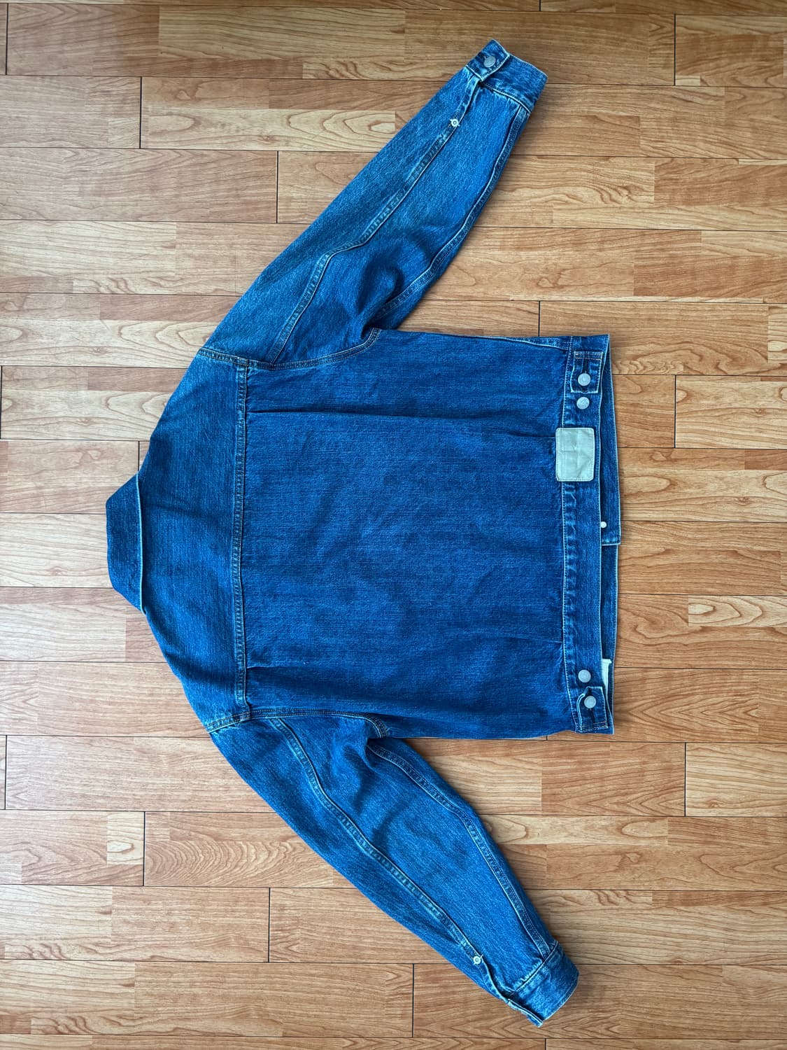 카키스 데님 자켓 미디움 다크블루 상품이미지7