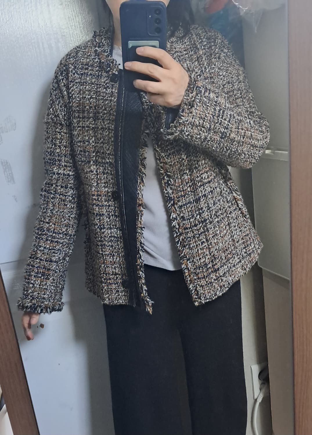 모그 MOGG 트위드 자켓 55~66 상품이미지10