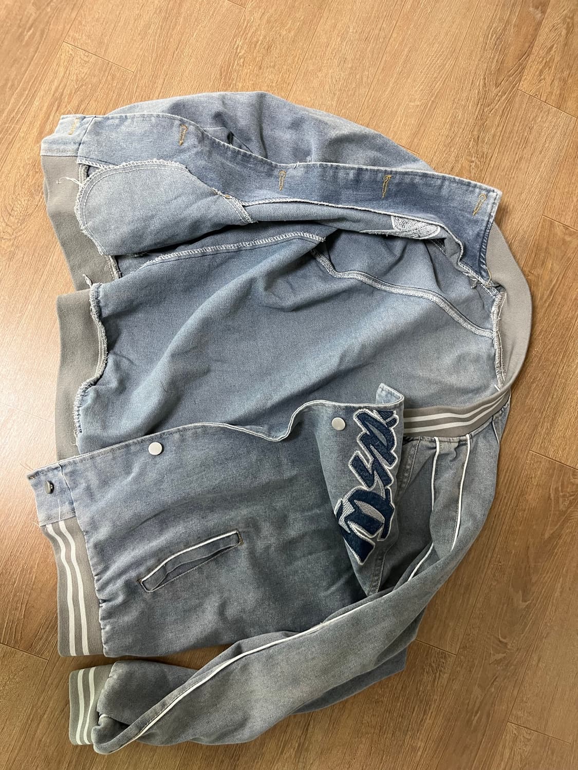 데님 야구점퍼 상품이미지1