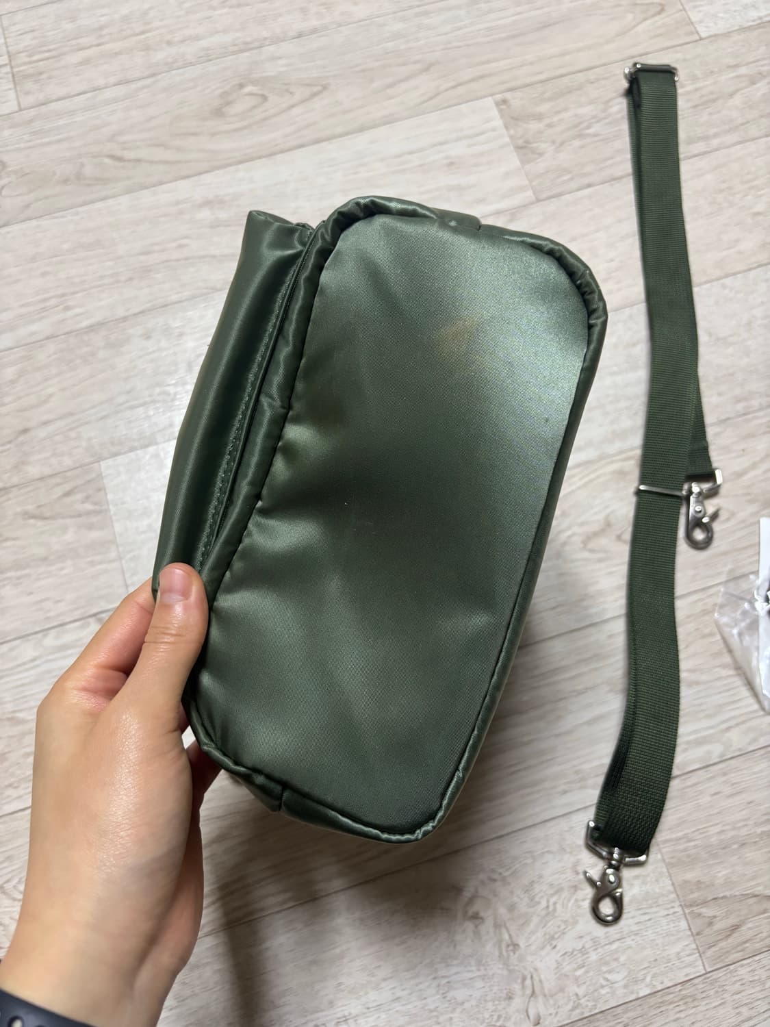 포터 벌룬삭 카키 S 상품이미지3