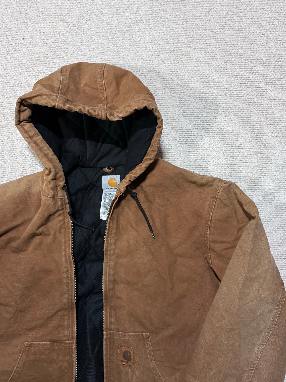 00s Carhartt 킬히트 J130 브라운 덕 액티브 자켓 M 상품이미지2