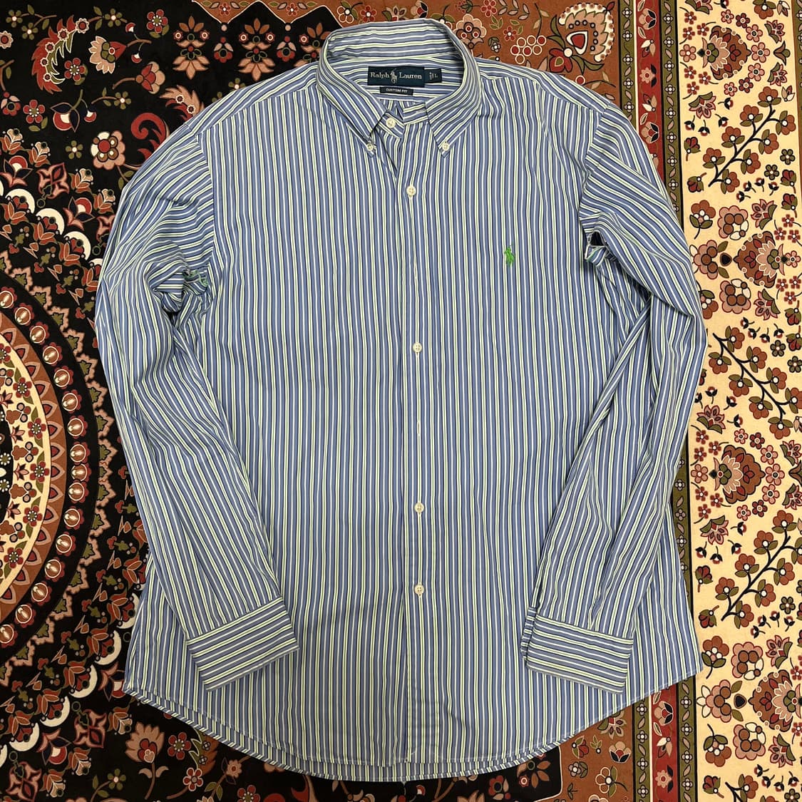 폴로 랄프로렌 버튼다운 스트라이프 셔츠 L/100 상품이미지1