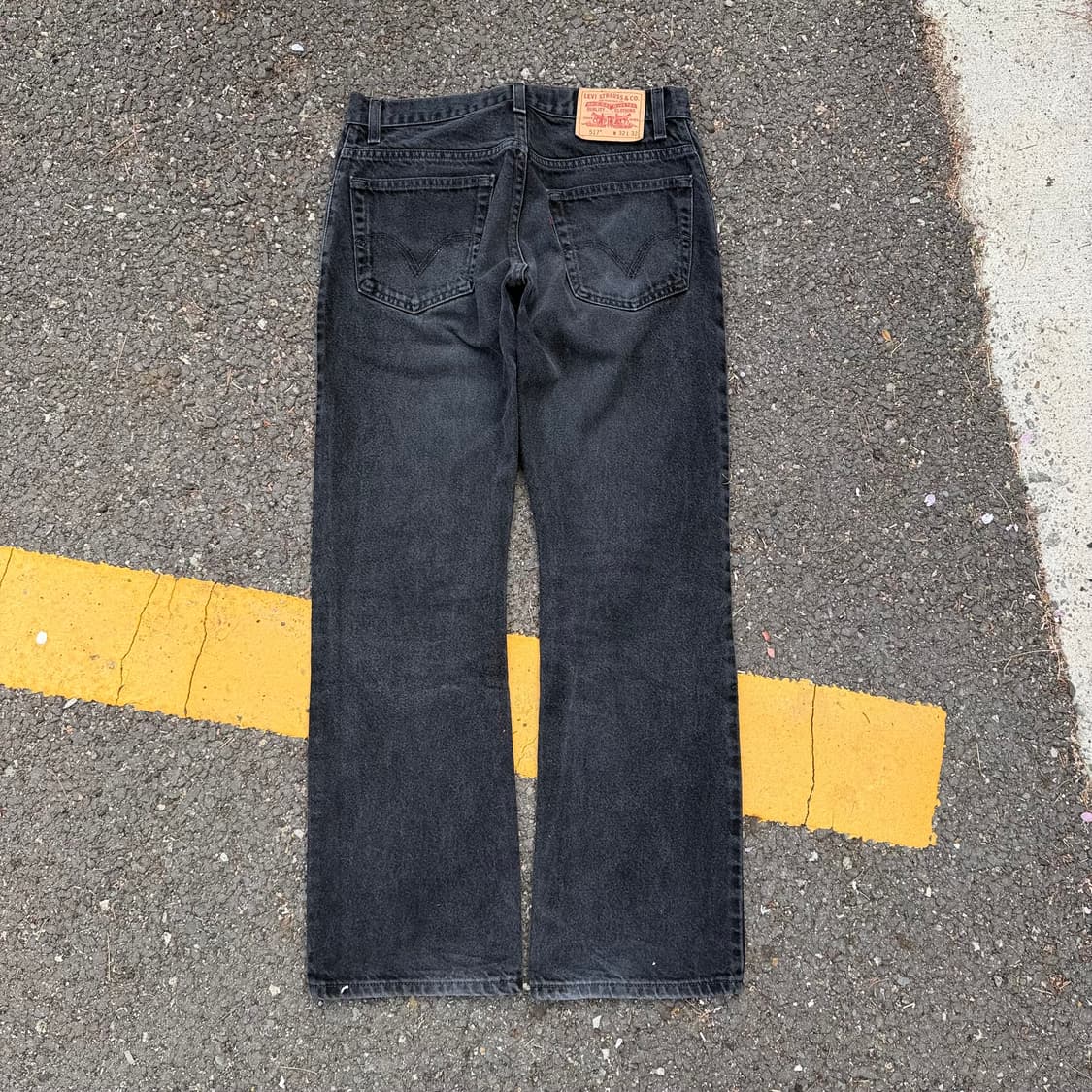 00s 빈티지 리바이스 517 부츠컷 블랙 상품이미지5