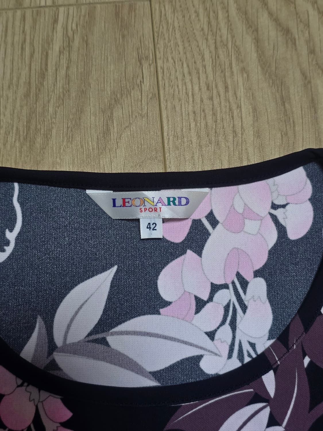 Leonard 레오날드 플로럴 셔츠 42  상품이미지3