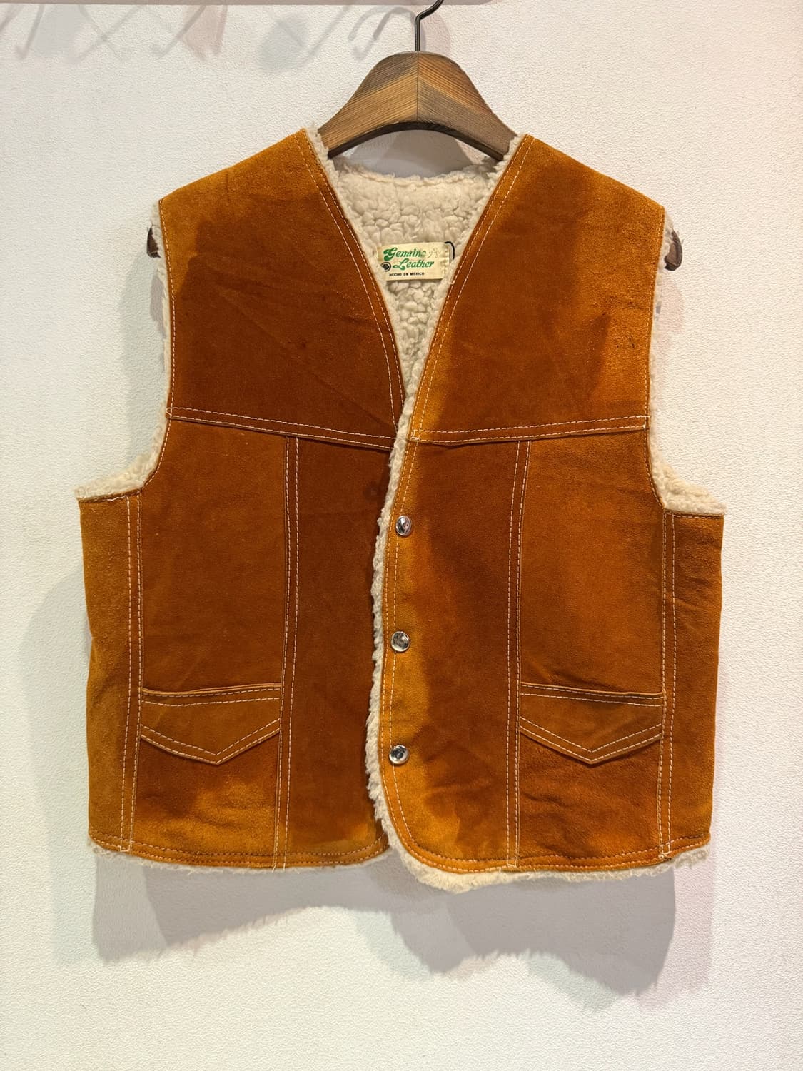 Genuine Leather 베스트(Made In MAXICO) 상품이미지1