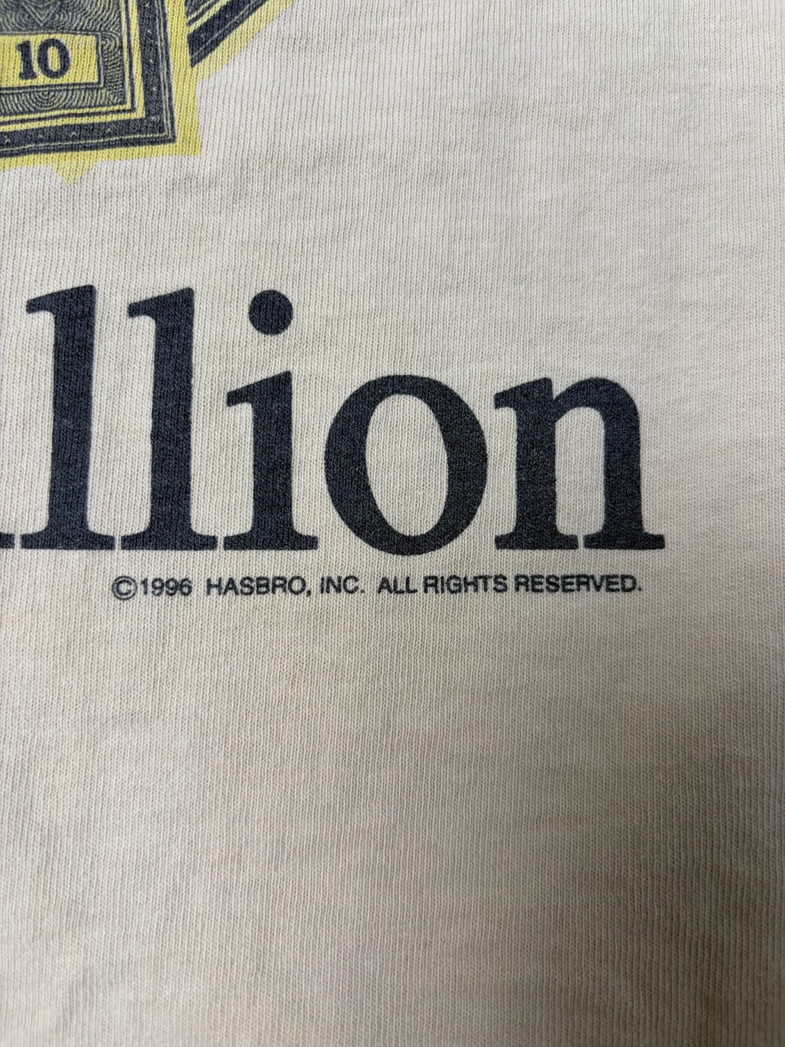 90s Monopoly Tee (beige) 상품이미지6